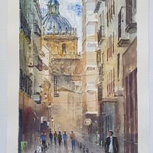 Mi Proyecto del curso: Paisajes urbanos en acuarela. Projekt z dziedziny  Architektura użytkownika José Miguel de la Torre Peinado - 24.05.2020