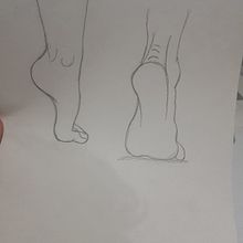 Dibujo pies. Artistic Drawing project by Marcos Rodriguez - 05.11.2020