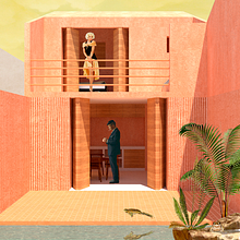 Mi Proyecto del curso: Representación gráfica de proyectos arquitectónicos. Arquitetura projeto de Juan Esteban Hidalgo Basantes - 12.05.2020