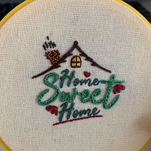 Mi Proyecto del curso: Cuarentena. Embroider project by Melissa Vallejo - 05.16.2020