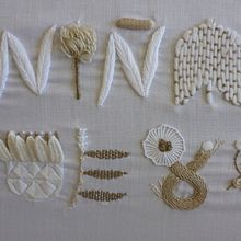 Mi Proyecto del curso: Introducción al bordado en relieve. Un projet de Broderie de Suzana Matos - 17.05.2020