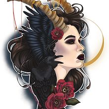 Mi Proyecto del curso: Diseño e ilustración digital de tatuajes con Procreate. Digital Drawing project by Cristina Andreu Prego - 05.12.2020