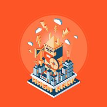 Mi Proyecto del curso: Ilustración vectorial isométrica desde cero. Design, Graphic Design, and Traditional illustration project by Claudia Valencia - 05.12.2020