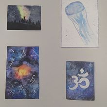 Meu projeto do curso: Técnicas modernas de aquarela . Pictură în acuarelă de Bárbara Coura - 05.27.2020