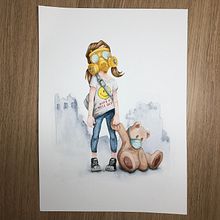 Mi Proyecto del curso: Acuarela y color para cómic e ilustración. Projekt z dziedziny Trad, c i jna ilustracja użytkownika middling_love - 12.05.2020