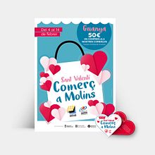 Campanya Promocional / Sant Valentín. Un progetto di Graphic design di estudi_anecta - 12.05.2020