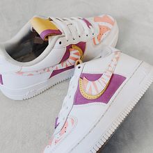AF1  "Blackberry Ice Cream". Shoe Design, and Costume Design project by Juan Pablo Bello (MYSNKRS Customs) - 04.25.2020