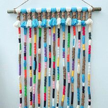 Mi Proyecto del curso: Macramé: técnicas de tejido envuelto. Macramé project by Elena - 05.12.2020