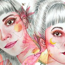 Retrato ilustrado em aquarela. Traditional illustration project by Carol Witte - 05.13.2020