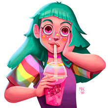 Mi Proyecto del curso: Pintura digital de personajes: ilustra con luz y color. Projekt z dziedziny R, sunek c, frow, Trad, c, jna ilustracja, Malarstwo c i frowe użytkownika melmhndz00 - 13.05.2020