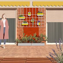 Mi Proyecto del curso: Iniciación al diseño de interiores. Un proyecto de Arquitectura, Collage, Diseño, Diseño de interiores e Ilustración arquitectónica de Kari Koch - 13.05.2020