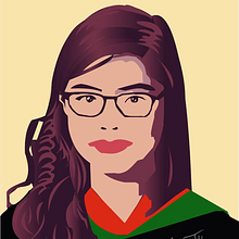 Self portrait. Un proyecto de Ilustración digital de Nicole Lasquety - 13.05.2020