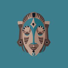 Tiki Ein Projekt aus dem Bereich Design, Design von Figuren, Traditionelle Illustration und Vektorillustration von Ester Rafael - 01.10.2019