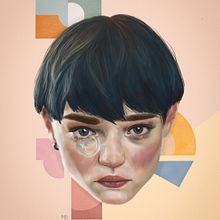 My project in Creative Portrait Illustration with Procreate course. Un projet de Illustration numérique et Illustration traditionnelle de marlenedylan - 13.05.2020