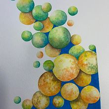Meu projeto do curso: Técnicas modernas de aquarela. Fine Arts project by silsugai - 05.13.2020