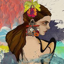 My project in Illustration Techniques with Digital Watercolor course. Digital Illustration, and Fashion Design project by Dayu Patmara - 05.13.2020