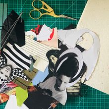 Meu projeto do curso: Alfaiataria de papel: ilustrando com tesouras. Projekt z dziedziny Trad, c i jna ilustracja użytkownika sumayafagury - 14.05.2020