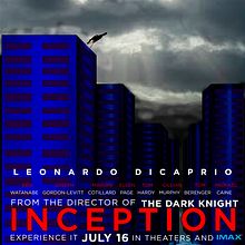 Re-diseño de película "Inception" (2010) (No comercial). Un progetto di Design di poster  e Graphic design di Kevin Zepeda - 14.05.2020