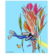 My project in The Art of Sketching: Underwater world. Een project van 2D-animatie van Edith C - 14.05.2020