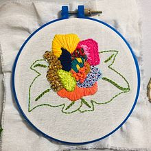 Mi Proyecto del curso: Bordado creativo: revolución a puntadas. Embroider project by Jessica Acosta R. - 05.14.2020
