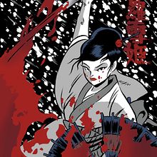 Oyuki (Lady Snowblood). Creativit, Character Design, Traditional illustration, and Digital Illustration project by Alberto Peral Alcón - 05.14.2020
