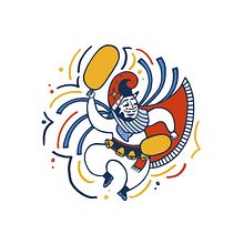 CARTEL CARNAVAL . Communication, Creativit, Art Direction, Design, Poster Design, and Traditional illustration project by Iria Prol - 05.14.2020