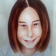 Mi Proyecto del curso: Retrato artístico en acuarela. Traditional illustration project by Pilar Carballo - 05.15.2020