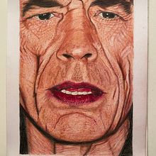 Mi Proyecto del curso:  Retrato realista con lápices de colores. Pencil Drawing project by Gustavo Cheade - 05.15.2020