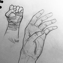Mi Proyecto del curso: Dibujo anatómico para principiantes. Un projet de Beaux Arts, Esquisse  , et Dessin de Alejandra Arias Martinez - 15.05.2020