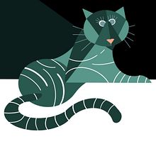 Mi Proyecto del curso: Ilustración digital con formas geométricas para principiantes. Un progetto di Illustrazione digitale di Camila Garavito Ortiz - 15.05.2020