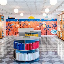 Mural for Las Olas Store | Warby Parker. Traditional illustration project by Lalalimola - 06.01.2019