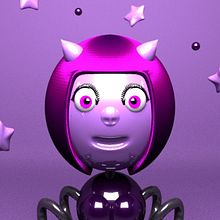 Mi Proyecto del curso: Introducción a la creación de personajes y modelado 3D con Maya . % Elixabet Aduriz tarafından hazırlanan 3D Animas, Ve on projesi - 05.13.2020