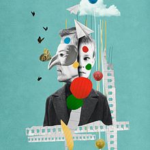 Mientras se gestaba la "Nueva Normalidad". Collage, Concept Art, Editorial Design, Graphic Design, and Photograph project by ivan Rodriguez Garcia - 05.15.2020