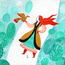 Ilustración "El pájaro dorado" Cuento búlgaro . % Stela Navarro Halacheva tarafından hazırlanan Geleneksel illüstras, on, Çocuk İllüstras, Ve onu projesi - 05.15.2020