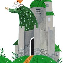 Ilustración  "El calabacito de peregrino "  Cuento búlgaro . % Stela Navarro Halacheva tarafından hazırlanan Geleneksel illüstras, on, Çocuk İllüstras, Ve onu projesi - 05.15.2020