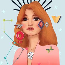 Mi Proyecto del curso: Retrato creativo ilustrado con Procreate. Digital Drawing, and Digital Illustration project by Lina Yumi Traspaderne - 05.15.2020