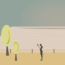Illustrations of Venezuelan aborigine tribes. Traditional illustration, Digital Illustration, Vector Illustration, Design, Graphic Design, and Creativit project by Ninoska Correia - 05.16.2020