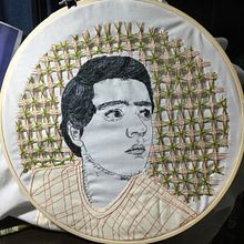 Montreal, Cuarentena 2020 . Broderie de Margarita Garcia - 05.16.2020