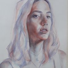 Meu projeto do curso: Retrato artístico em aquarela. Projekt z dziedziny  Sztuki piękne i Portret użytkownika Mi B94 - 16.05.2020
