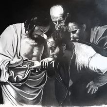 CARAVAGGIO . Un proyecto de Dibujo realista de David Fernandez Rodriguez - 16.05.2020