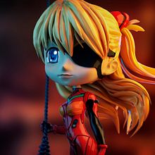 Chibi Asuka. 3D, e Modelagem 3D projeto de Meritxell Aznar Carmona - 09.11.2018