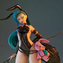 Bunny Venom. 3D, e Modelagem 3D projeto de Meritxell Aznar Carmona - 20.07.2019