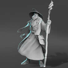Gandalf 3D. Un proyecto de 3D de Ana Fernández - 16.07.2018