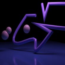Fondo abstracto con Arnold . Un proyecto de 3D y Diseño de iluminación de Miguel Marquez Torrecilla - 16.05.2020