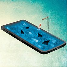 DANGER IN SOCIAL MEDIA. Traditional illustration project by Fatinha Ramos - 05.16.2020