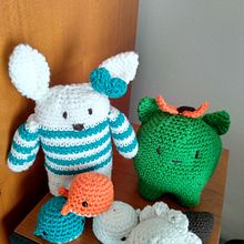 Mi Proyecto del curso: Amigurumi: creación de personajes con ganchillo. Arts, and Crafts project by emonterog67 - 05.16.2020