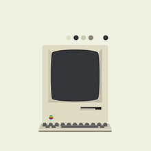 Macintosh 1984. Digital Drawing, Design, and Traditional illustration project by Roberto Aceves - 05.11.2020