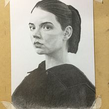 Mi Proyecto del curso: Retrato realista con lápiz de grafito. Portrait Drawing project by Juan Cruz Villalobos - 05.16.2020