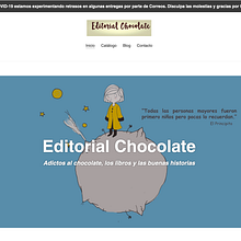 Editorial Chocolate. E-commerce, and Writing project by Editorial Chocolate - 04.25.2020