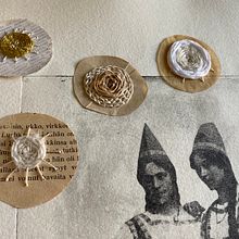 My project in Experimental Embroidery Techniques on Paper course. Un proyecto de Collage, Bordado y Estampación de Katri Niinikangas - 17.05.2020
